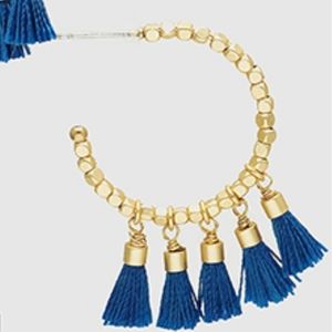 Goldtone Open Hoop Earring